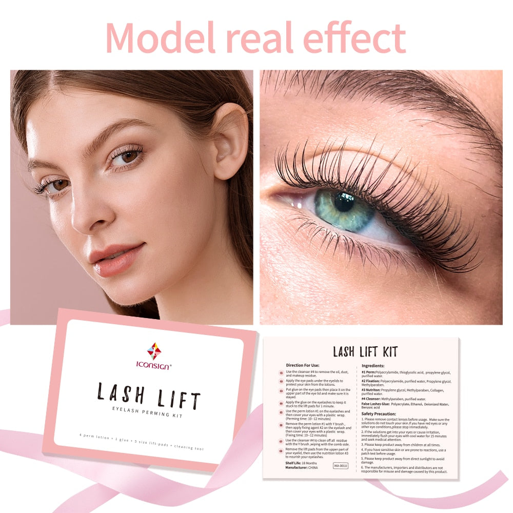 Dropshipping ICONSIGN Lash Lift Kit Lifiting Eyelash